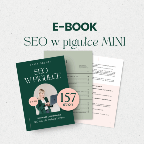 Ebook „SEO w pigułce” MINI