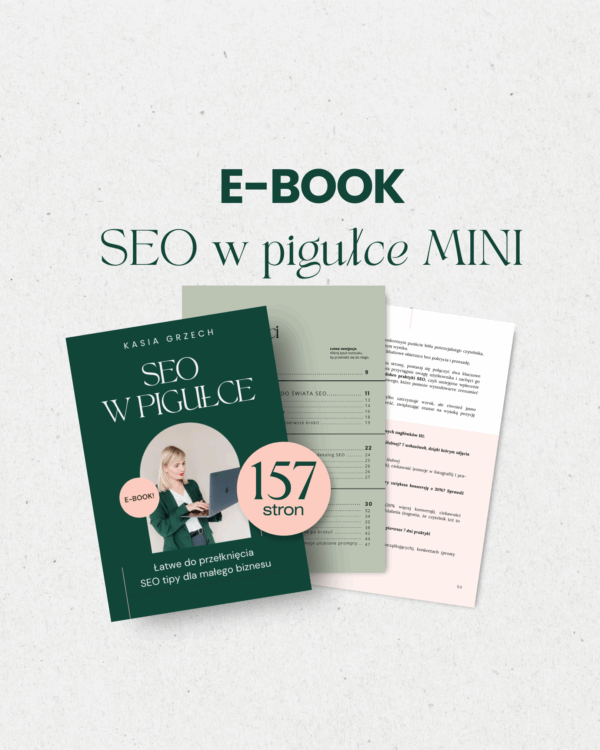 Ebook „SEO w pigułce” MINI