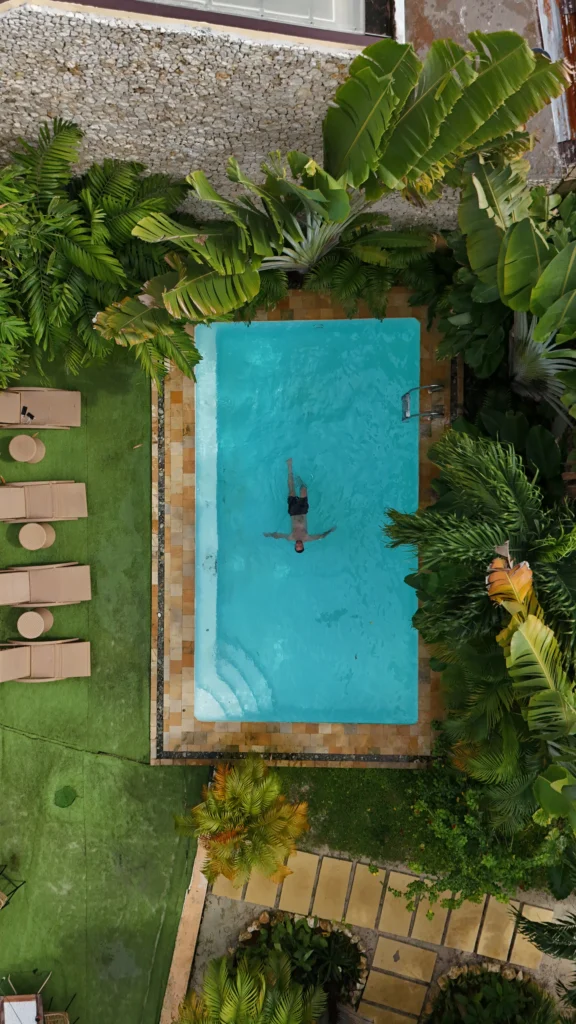 zdjęcia z drona hoteli